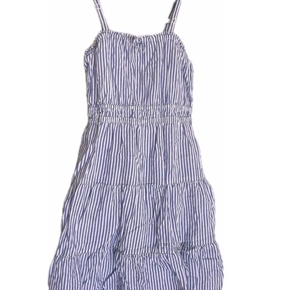 Old-navy girls Blue and white stripped Dress